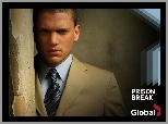 Wentworth Miller, przystojny, Skazany na śmierć, Prison Break, słup